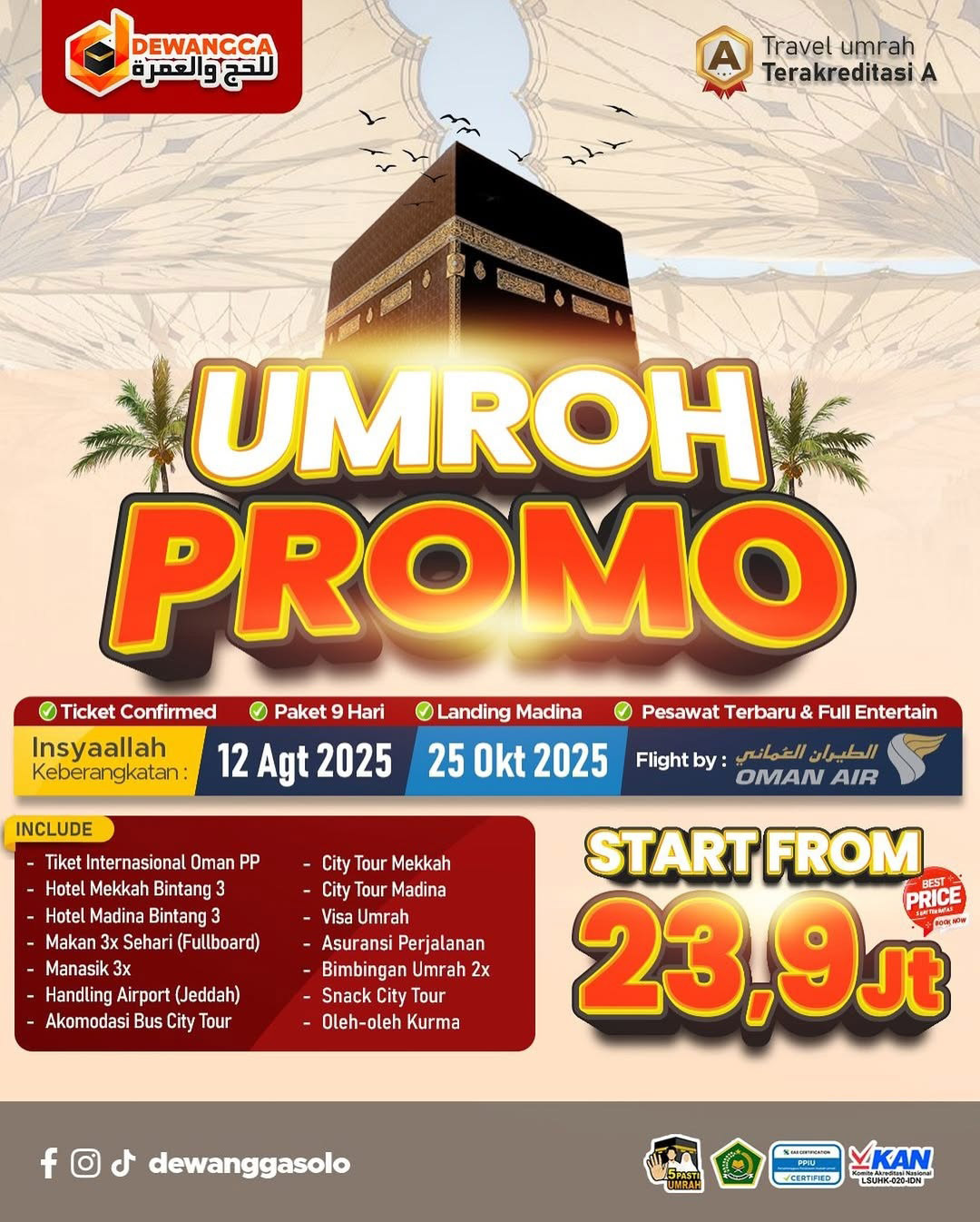 Dewangga Umroh Promo Oktober 2025