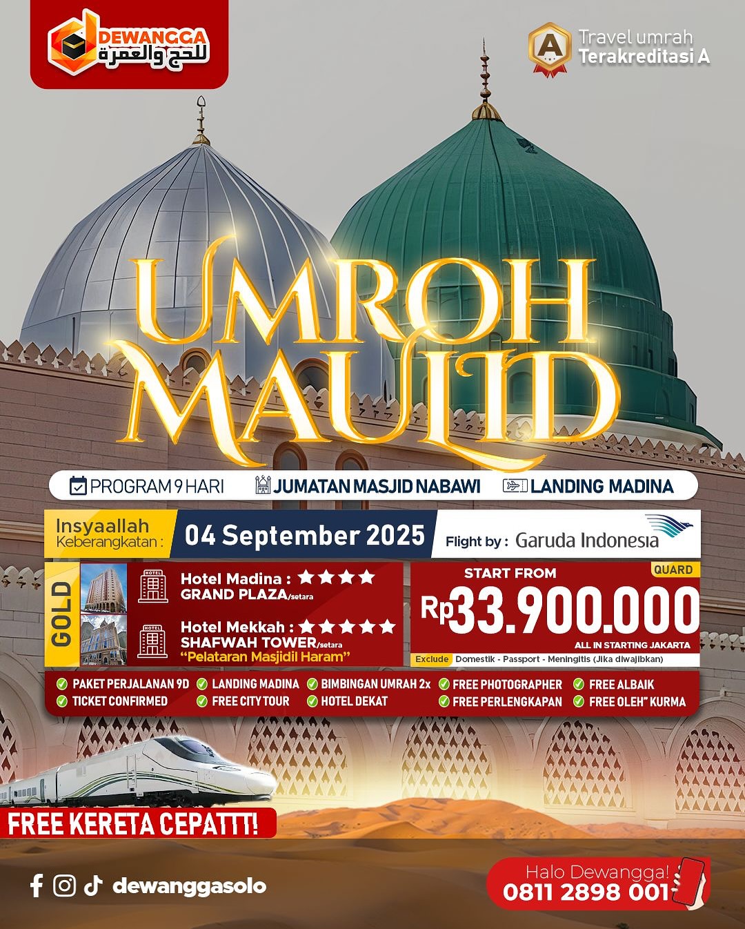 Dewangga Umroh Maulid September 2025