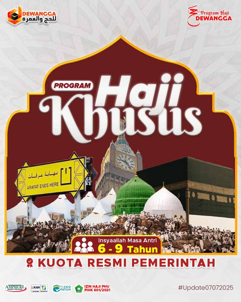 Paket Haji Plus - Agustus 2025