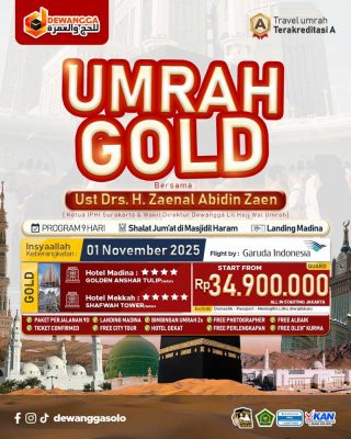 Dewangga Paket Umroh Gold November 2025