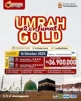 Dewangga Paket Umroh Gold Oktober 2025