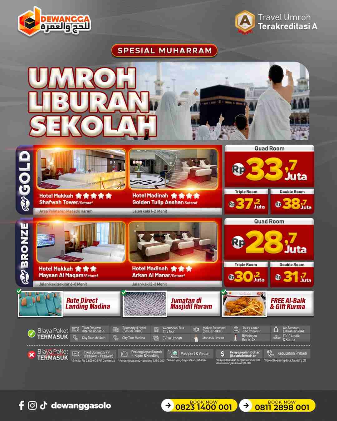 Paket Umroh Solo Spesial Muharram Juni 2026